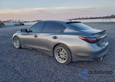 2021 Infiniti Q50 Luxe z USA, uszkodzony, nr VIN JN1EV7BP9MM700563